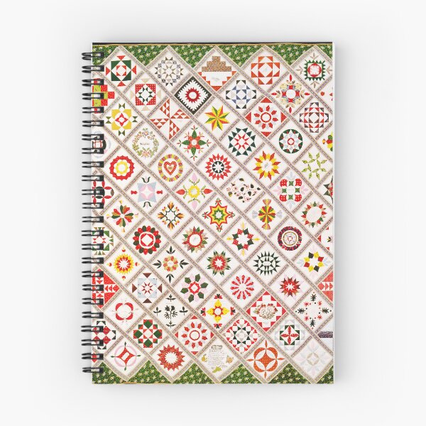 Item preview, Vintage Friendship Quilt 1842 – Antique Handmade Textile for Ella Maria Deacon | 19th Century Heirloom Quilt designed and sold by UBU-space.
