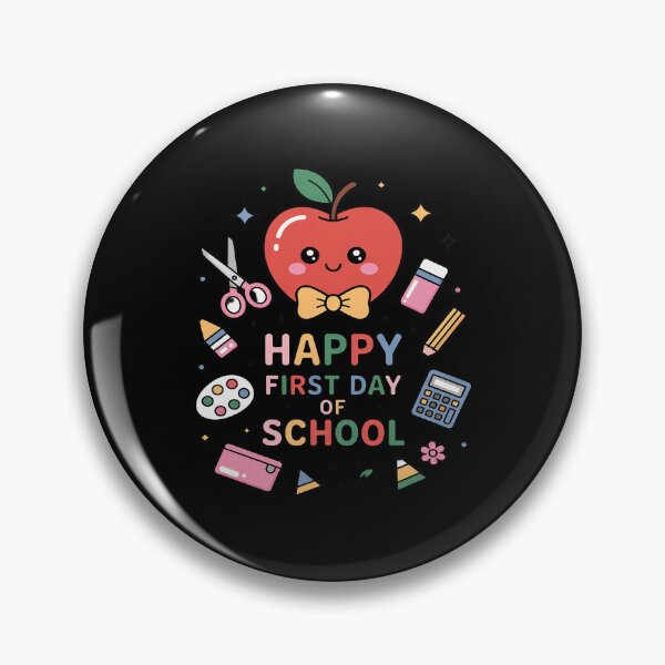 Item preview, Happy First Day of School Back to School Girls Kids Cute Bow designed and sold by Idarmotar.