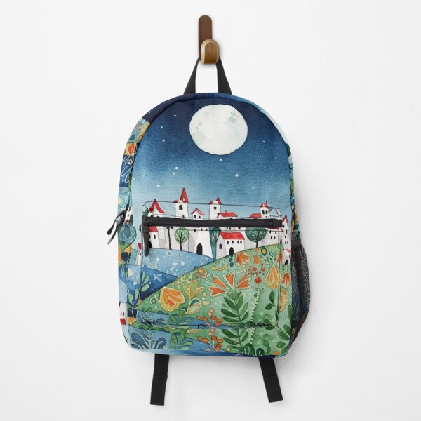Item preview, Small town on hills designed and sold by Design4uStudio.
