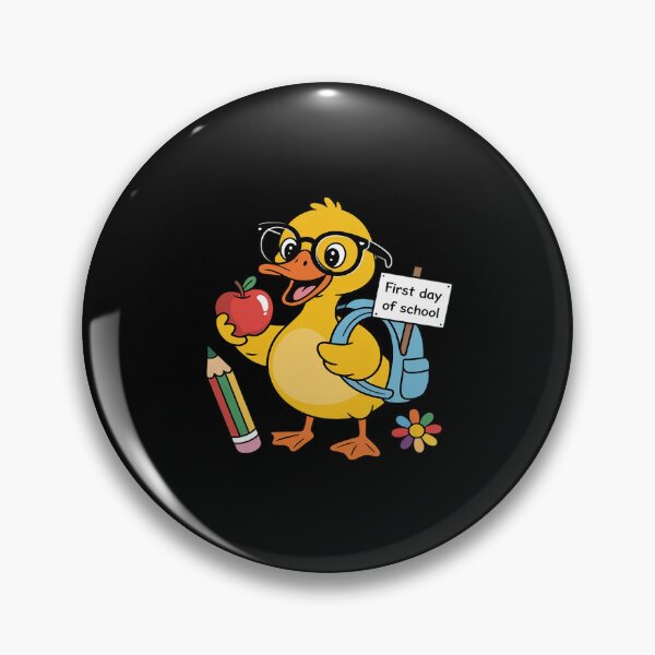 Item preview, Happy First Day Of School Funny Cute Duck Lover designed and sold by Idarmotar.