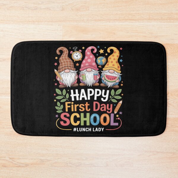Item preview, Happy First Day Of School Lunch Lady Gnomes Cafeteria designed and sold by Idarmotar.