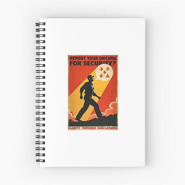 Item preview, Report Your Dreams for Security designed and sold by PictorialWhimsy.