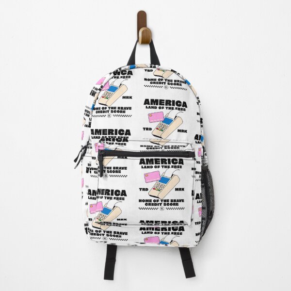Item preview, America: land of free, home of the brave, and credit score designed and sold by Peerless-Prime.