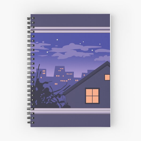 Item preview, Night Time Window View Minimalist designed and sold by PastelPixelCo.