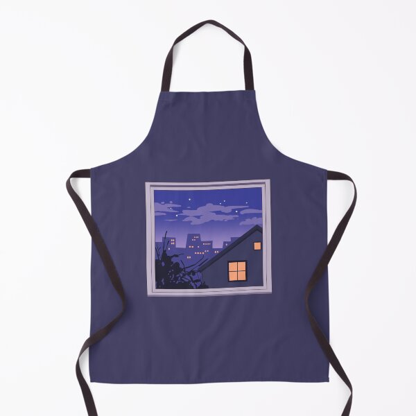 Item preview, Night Time Window View Minimalist designed and sold by PastelPixelCo.