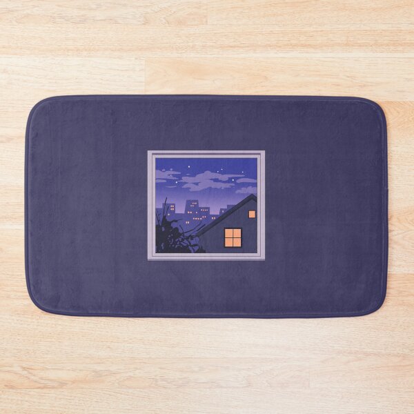 Item preview, Night Time Window View Minimalist designed and sold by PastelPixelCo.