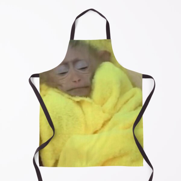 Item preview, cozy monkey in blankey designed and sold by monkey zone.