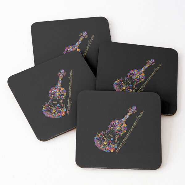 Item preview, Music Lover Gift, Musician Gift, Beautiful Sounds,Traditional and Modern Musical Instruments, ivy flowers, Floral,Nature Love Art ,Nature Lover Gift, Peaceful Natural Design designed and sold by chipmuckdesignn.