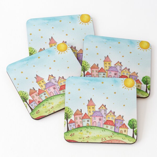 Item preview, Picturesque village designed and sold by Design4uStudio.
