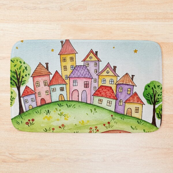 Item preview, Picturesque village designed and sold by Design4uStudio.