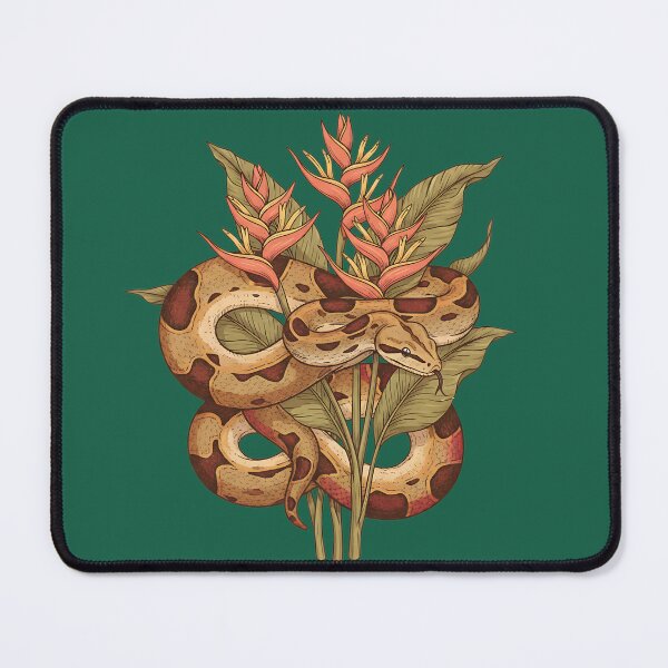 Item preview, Boa Constrictor Among Tropical Heliconia designed and sold by BirdsnStuff.