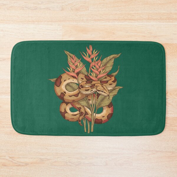 Item preview, Boa Constrictor Among Tropical Heliconia designed and sold by BirdsnStuff.