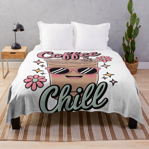 Item preview, Coffee and Chill Iced Coffee Sticker – Cute Aesthetic Cup designed and sold by Lulunza.