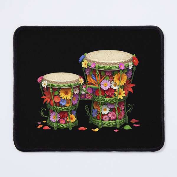Item preview,  Music Lover Gift, Musician Gift, Beautiful Sounds,Traditional and Modern Musical Instruments, ivy flowers, Floral,Nature Love Art ,Nature Lover Gift, Peaceful Natural Design designed and sold by chipmuckdesignn.