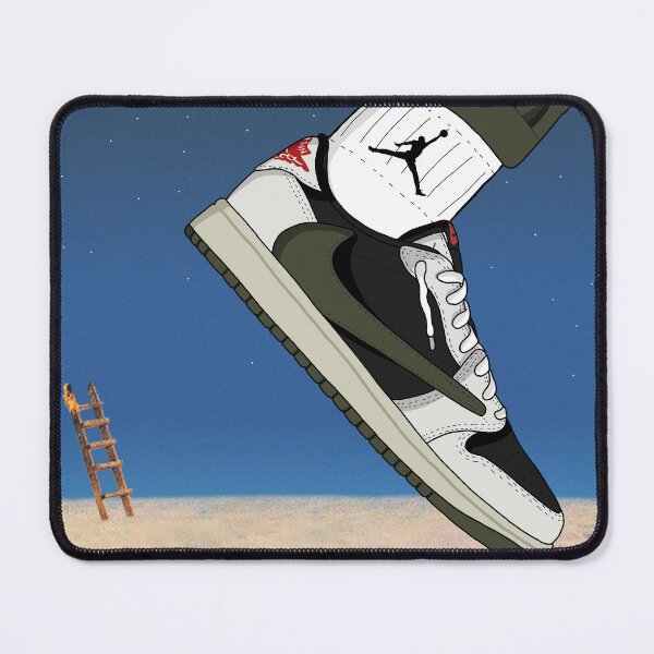 Item preview, Travis Scott highest in the room Jordan 1 olive designed and sold by RubenGaldona.