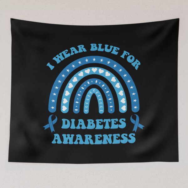 Item preview, World Diabetes Day 2023 I Wear Blue For Diabetes Awareness designed and sold by MatthewConer.