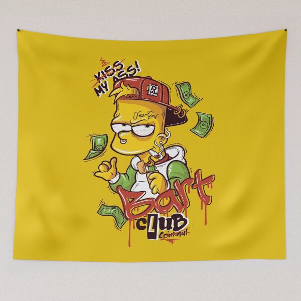 Item preview, Bart Criminal Club Design designed and sold by EzequielBC.