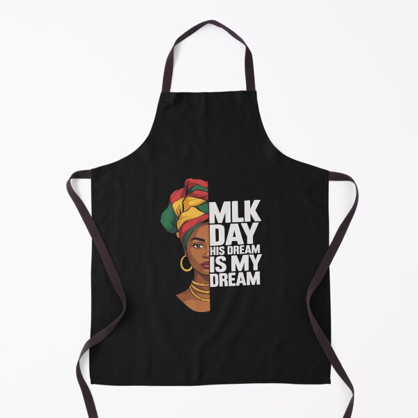 Item preview, MLK Day His Dream Is My Dream Black Lives Matter Afro Woman designed and sold by GaryPacheco6.