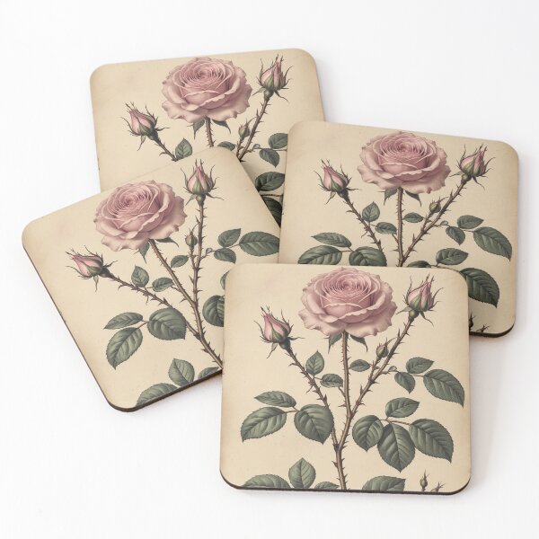 Item preview, Vintage Rose Botanical Illustration Study designed and sold by PrimeGens.