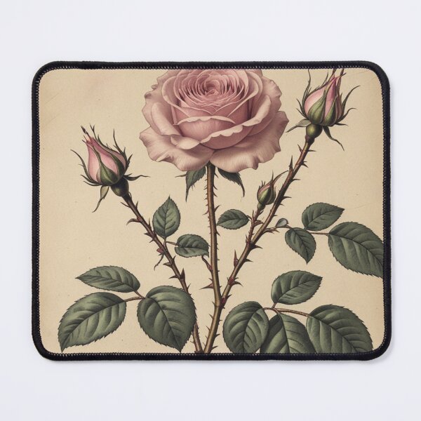 Item preview, Vintage Rose Botanical Illustration Study designed and sold by PrimeGens.