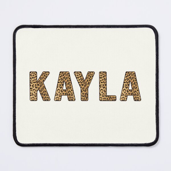 Item preview, Kayla Name Leopard Print designed and sold by Jeallan Designs.