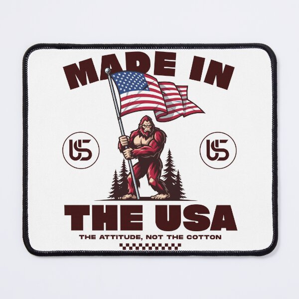 Item preview, America: made in the USA, the attitude, not the cotton designed and sold by Peerless-Prime.
