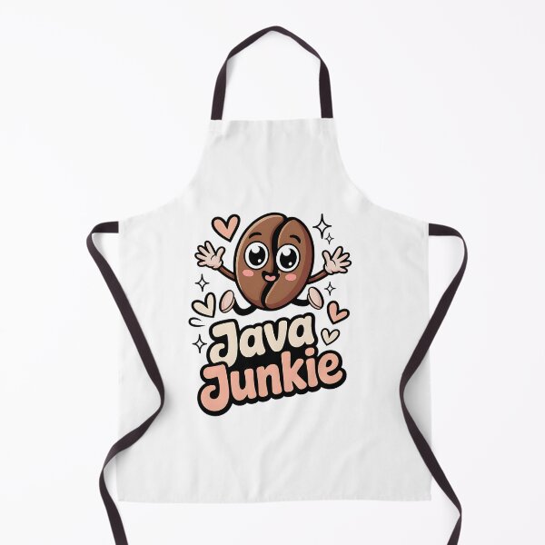 Item preview, Java Junkie Cute Coffee Bean Lover Sticker designed and sold by Lulunza.