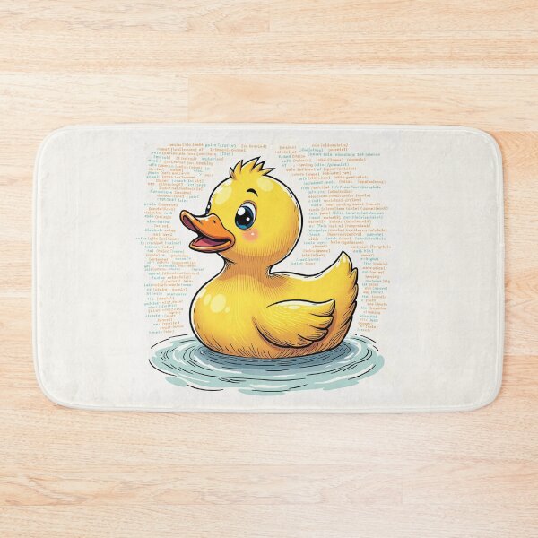 Item preview, Rubber Duck Debug Doodle designed and sold by Dev Life Designs.