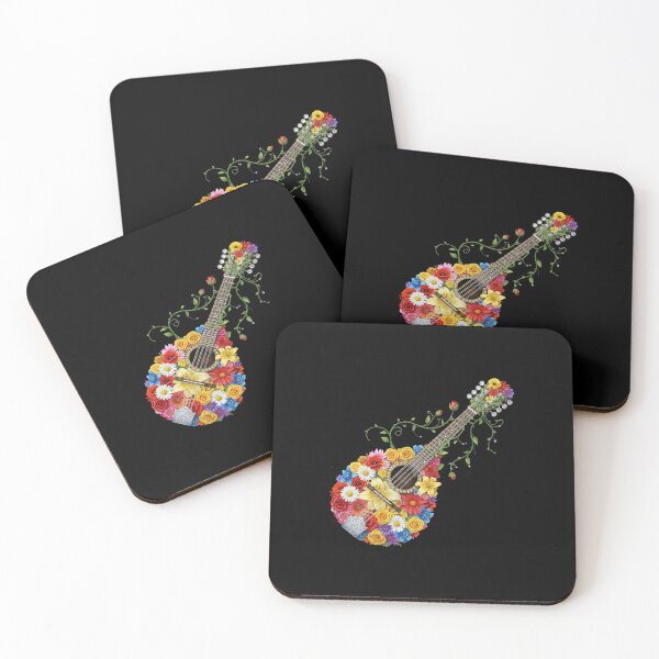Item preview, Music Lover Gift, Musician Gift, Beautiful Sounds,Traditional and Modern Musical Instruments, ivy flowers, Floral,Nature Love Art ,Nature Lover Gift, Peaceful Natural Design designed and sold by chipmuckdesignn.
