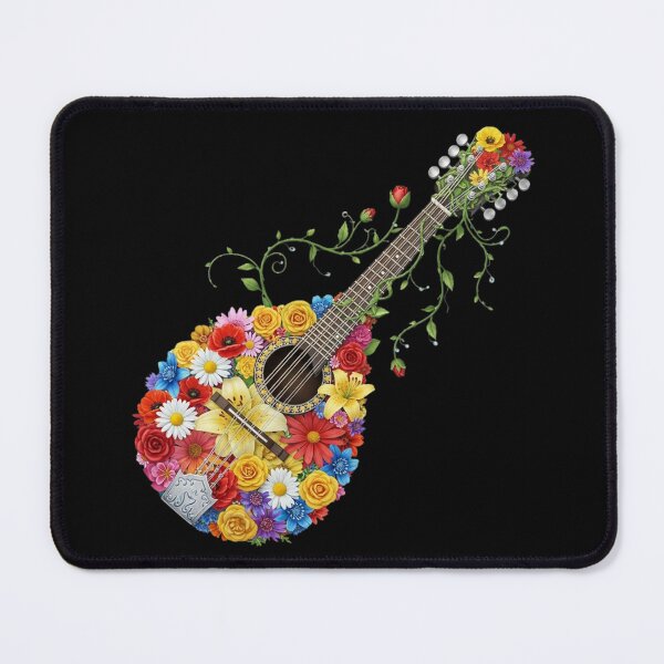 Item preview, Music Lover Gift, Musician Gift, Beautiful Sounds,Traditional and Modern Musical Instruments, ivy flowers, Floral,Nature Love Art ,Nature Lover Gift, Peaceful Natural Design designed and sold by chipmuckdesignn.