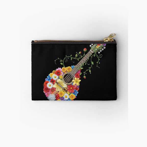 Item preview, Music Lover Gift, Musician Gift, Beautiful Sounds,Traditional and Modern Musical Instruments, ivy flowers, Floral,Nature Love Art ,Nature Lover Gift, Peaceful Natural Design designed and sold by chipmuckdesignn.