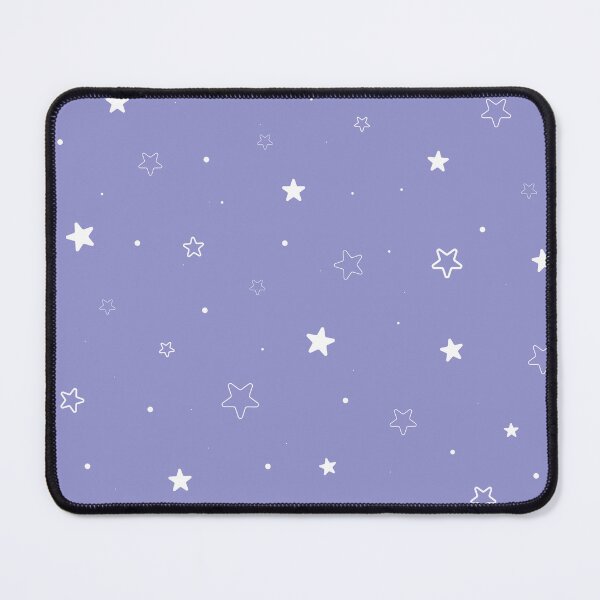 Item preview, Stars Pattern - Pastel Purple Background designed and sold by Crealice.
