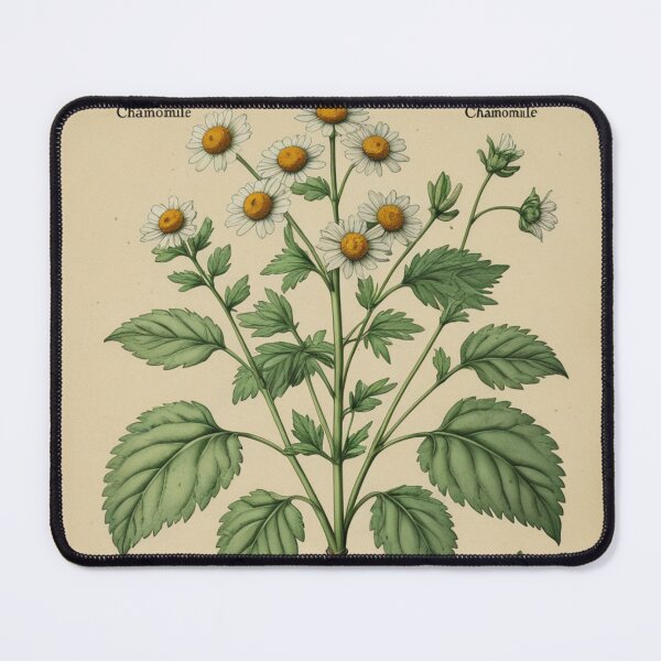 Item preview, Antique Chamomile Medicinal Herb Study designed and sold by PrimeGens.