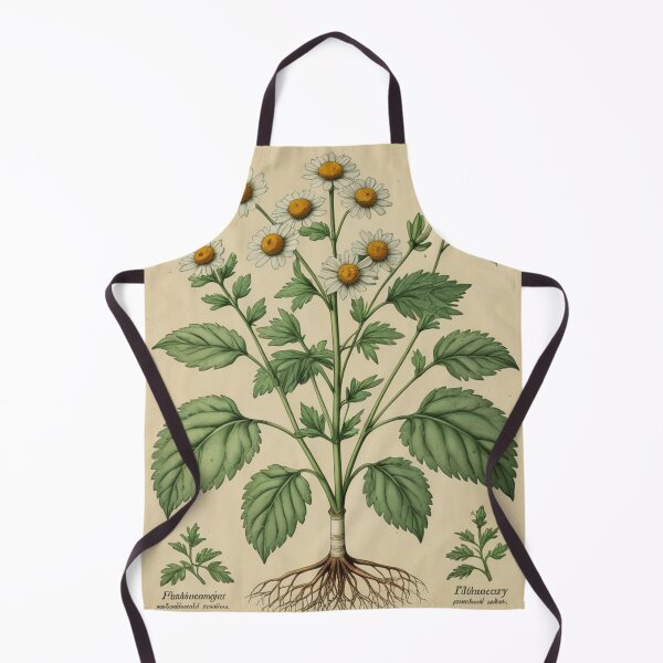 Item preview, Antique Chamomile Medicinal Herb Study designed and sold by PrimeGens.