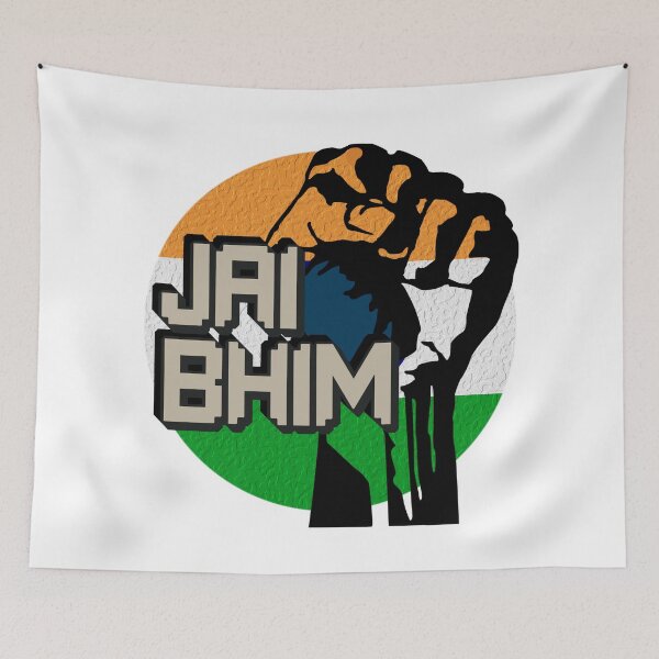 Item preview, Jai Bhim | Symbol of Equality and Justice designed and sold by ArtsyExplorer.