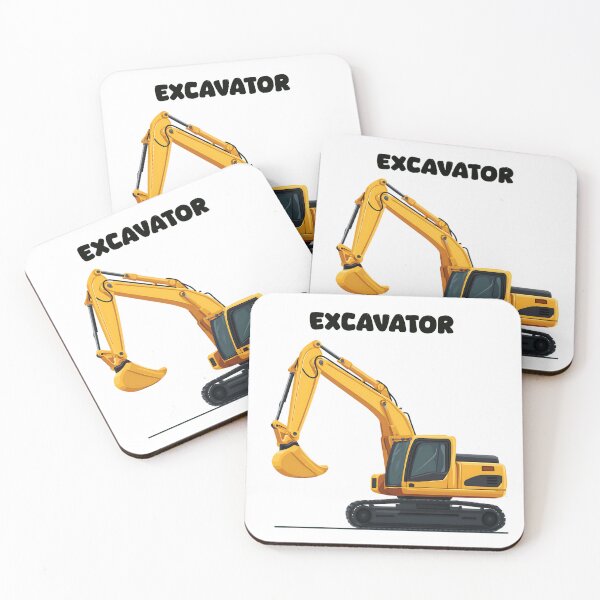 Item preview, Kids Construction Shirt - Happy Excavator Design designed and sold by Artania21.