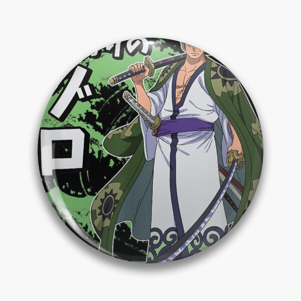 Item preview, Pirate Hunter Zoro Wano Costume Kanji designed and sold by DuneHaicna.