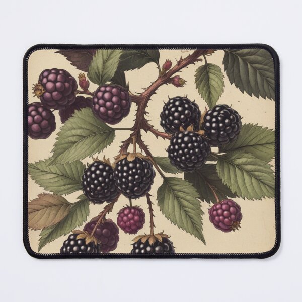 Item preview, Wild Blackberry Vintage Botanical Print designed and sold by PrimeGens.