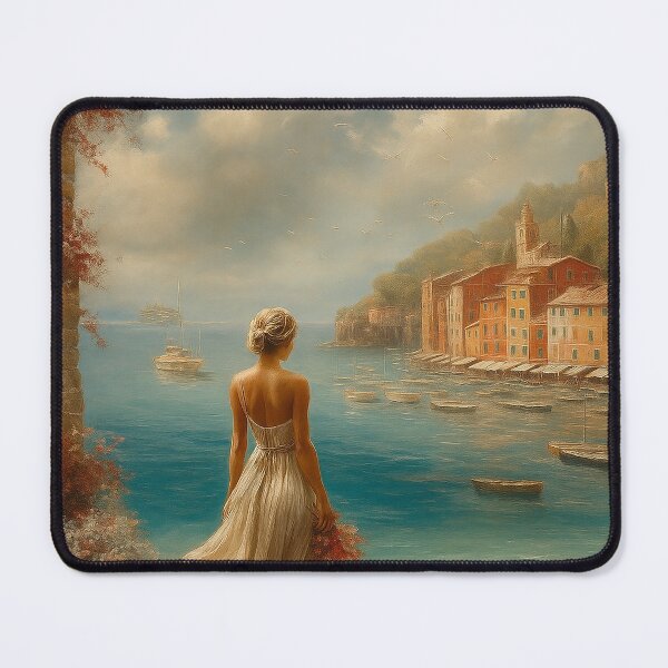 Artikelvorschau, Mediterranean Coastal View entworfen und verkauft von WhimsyHeartCrafts - TonnyFroyen.com.