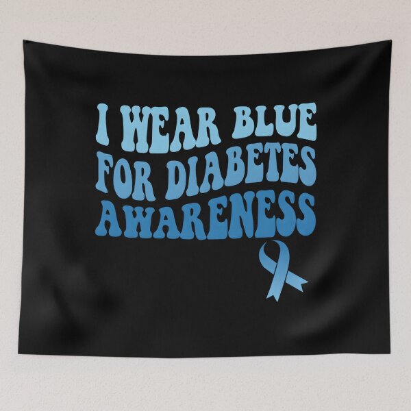 Item preview, World Diabetes Day 2023 I Wear Blue For Diabetes Awareness designed and sold by MatthewConer.