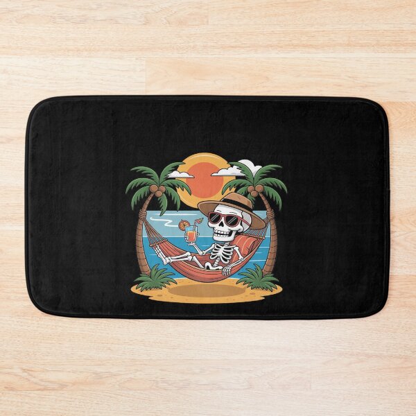 Item preview, Happy Summerween Skeleton in Hammock designed and sold by Jadiantukora.