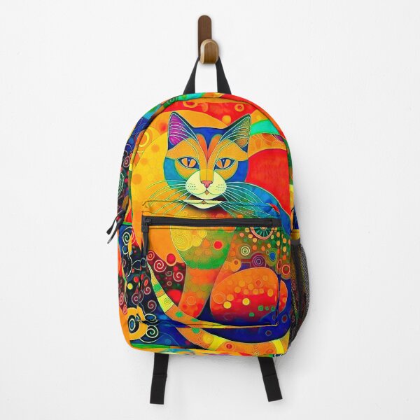 Item preview, Psychedelic Cosmic Cat Abstract Art designed and sold by LanaGustavsson.