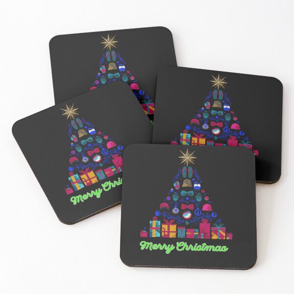 Item preview, Minimalist Aussie Christmas Tree Red Line Art designed and sold by ArtisticDesignsbyLinda.