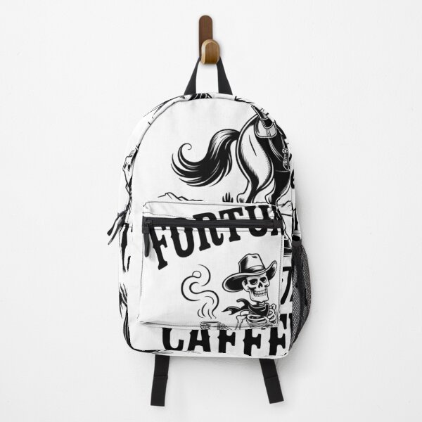 Item preview, Fortune Favors The Caffeinated Cowboy Coffee designed and sold by TorjeARTStore.