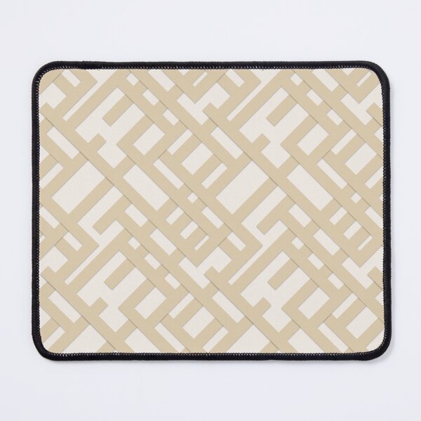 Item preview, Woven grid - Oatmeal on mother-of-pearl designed and sold by colorofmagic.