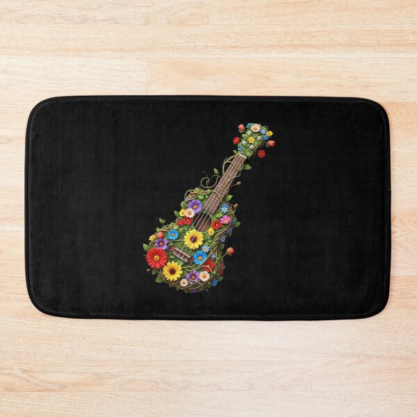 Item preview,  Music Lover Gift, Musician Gift, Beautiful Sounds,Traditional and Modern Musical Instruments, ivy flowers, Floral,Nature Love Art ,Nature Lover Gift, Peaceful Natural Design designed and sold by chipmuckdesignn.
