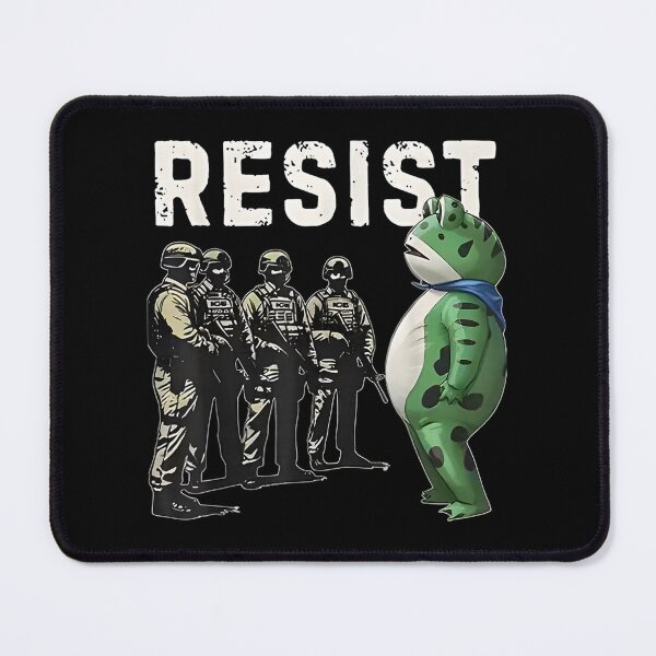 Item preview, Frogs Resist – Portland Frog Protest designed and sold by waebox.