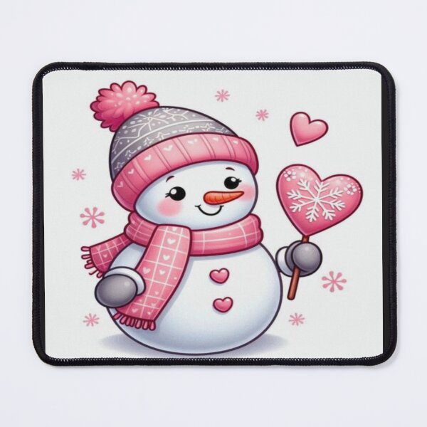 Item preview, Cute Snowman Lollipop Charm Artwork  designed and sold by NivyasArtistry.