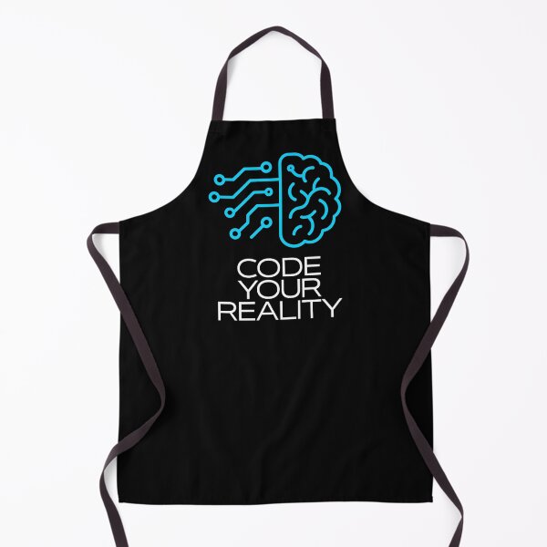 Item preview, Code Your Reality – Cyber Brain Circuit Art designed and sold by Punnyverse.