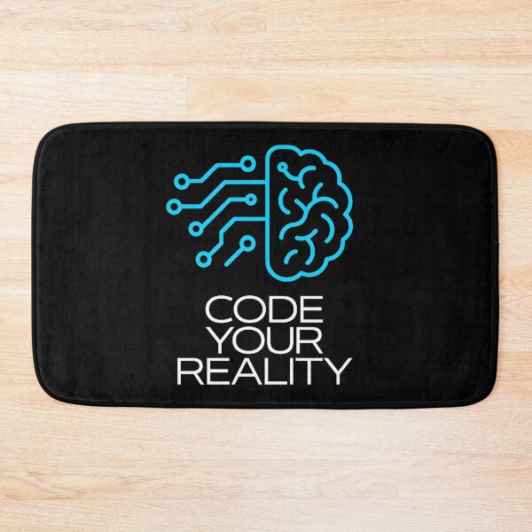 Item preview, Code Your Reality – Cyber Brain Circuit Art designed and sold by Punnyverse.
